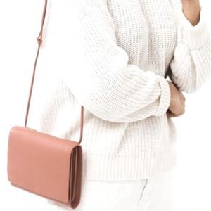 Baggu crossbody leather purse